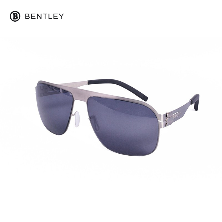 BENTLEY新款复古时尚 钛合金太阳镜墨镜男款眼镜时尚前沿  Y9413（箱规：50套/箱）