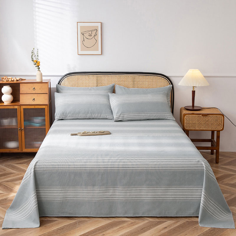 J-啄木鸟凉席【单凉席】 老粗布-初见床上用品企业福利 230*240cm±5
