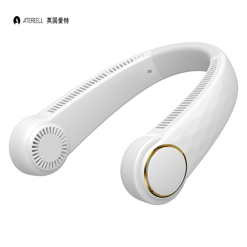 J-爱特瑞耳 静音挂脖USB风扇 F15 便携式风扇大风力夏季