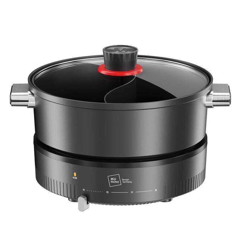J-米技Miji Home 米技生活 多功能锅（鸳鸯电火锅） EMP-L4501 4.5L