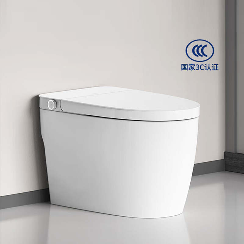 J-海尔/Haier 家用轻智能马桶一体机 旋钮操作 智能冲刷 座圈加热 无水箱智能马桶坐便器 型号：C2ZX4SE