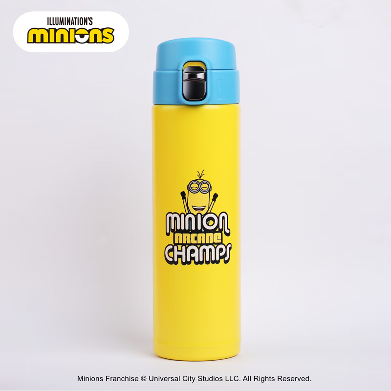 J-小黄人MINIONS大眼萌系列-电玩冠军系列-保温杯CBH010281 450mL