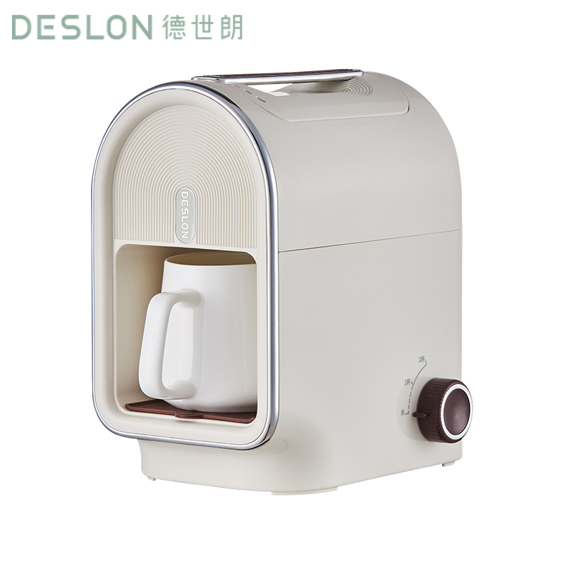 J-德世朗蒸汽咖啡机 全国包邮 全自动家用小型轻便小巧定时器开关 DDQ-KF251