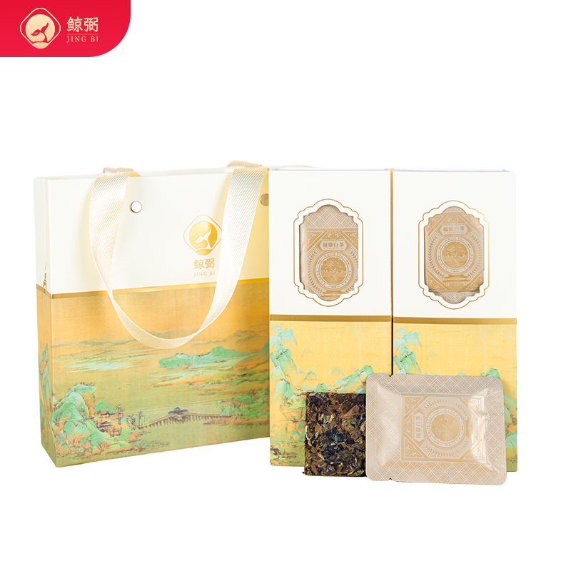 DH-J-鲸弼茶叶福鼎白茶企业员工福利随手礼茶叶礼盒6克*10泡【60克/盒】