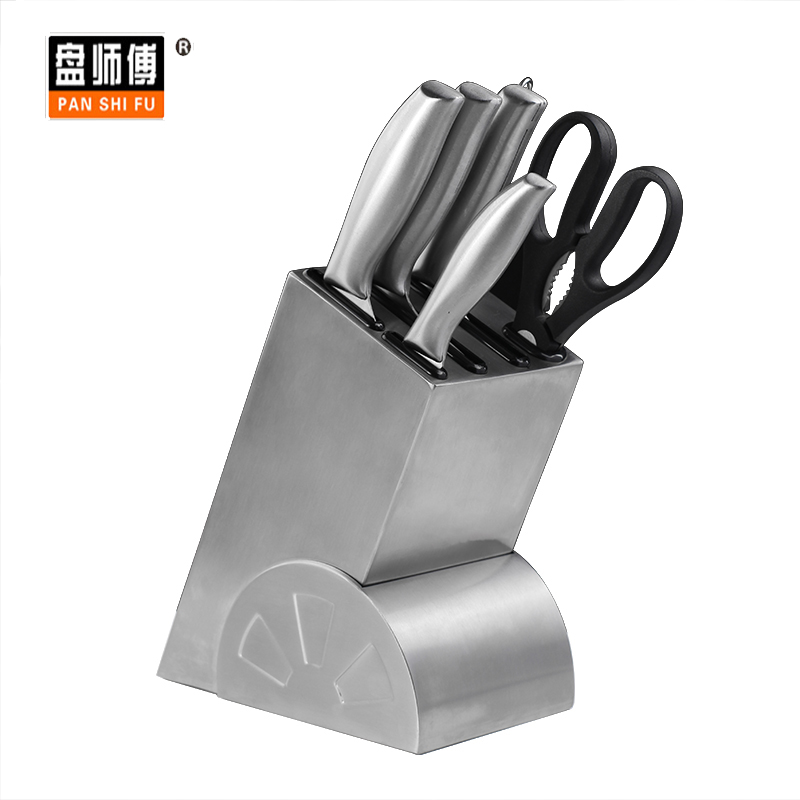 DH-J-盘师傅PANSHIFU 伯爵七件套不锈钢刀具组合七件套 实惠刀具套刀组合 刀具PSF-a310   {10套/箱}