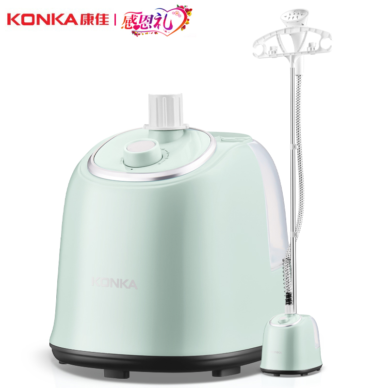 DH-J-康佳/KONKA 蒸汽挂烫机家用 防干烧功能家用挂式  熨斗 蒸汽挂烫机 QDD988  【安装水箱时 注意安装好白色垫圈 然后务必拧紧螺丝】