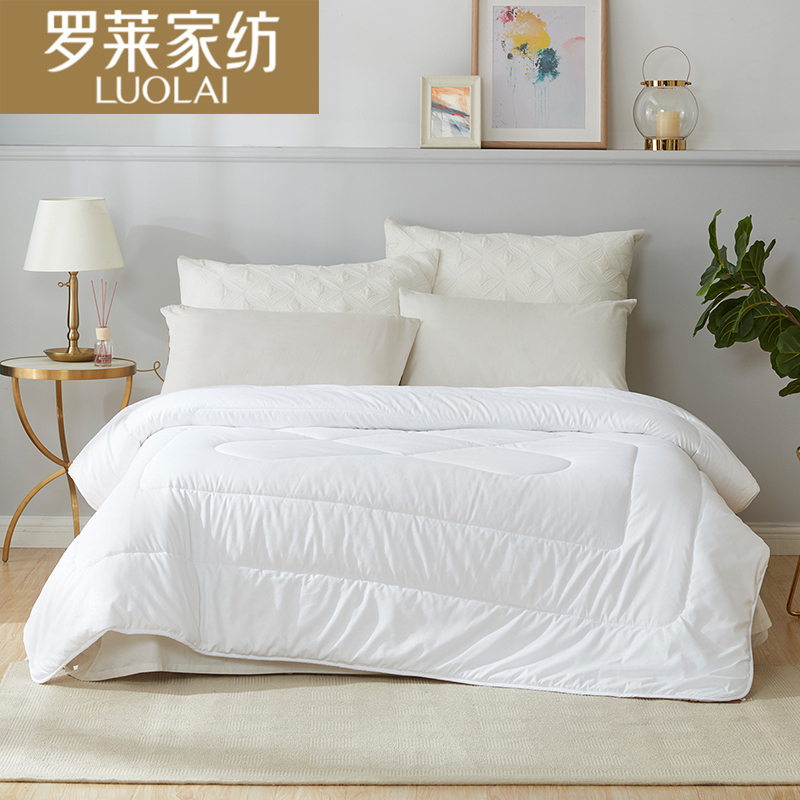 DH-J-罗莱 家纺/LUOLAI 蚕丝被芯春秋单双人TG丝柔蚕丝纤维四季被 丝柔蚕丝纤维四季被 200*230cm