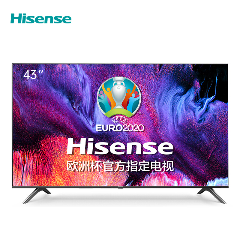 DH-J-【热评200+】海信/Hisense43H3F 43英寸 高清平板 1+8GB大内存 悬浮全面屏工艺电视 电视送货上楼