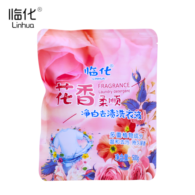 DH-J-临化 深层洁净护理洗衣液 低粘速溶低泡 易漂亮白增艳 500g袋装【箱规：30】