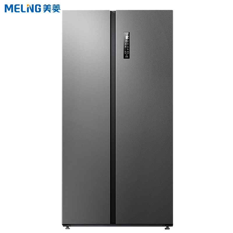DH-J-[热评1000+]美菱MELING[离子净系列] 532升两门变频风冷无霜大容量净味双开门冰箱BCD-532WPCJC 天际灰 送货上楼 大单采购先咨询客服，运费更便宜