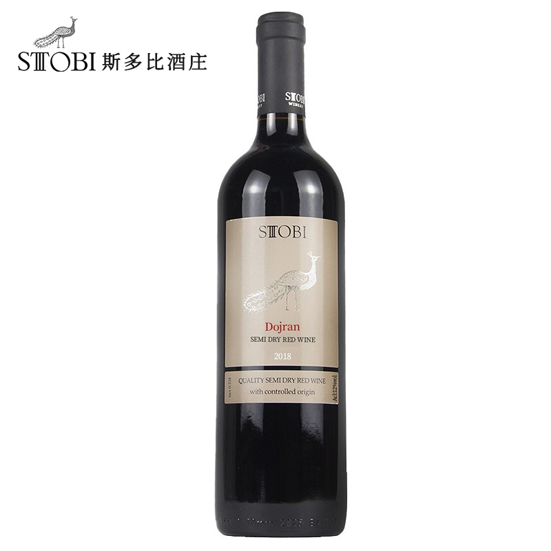J-STOBI斯多比  多伊兰干红葡萄酒 酒北马其顿原瓶原装进口红酒朋友聚会专业人士品酒高规格礼品一支750ml 【新疆西藏内蒙东三省暂不发货】