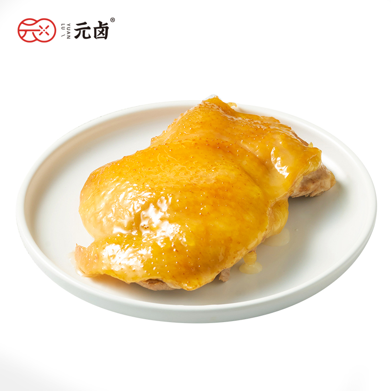 T-【三包装】松发元卤无骨胡椒鸡腿85g*3包 下饭菜广东潮汕真空包装饱腹胡椒腿排零食熟食 普区包邮