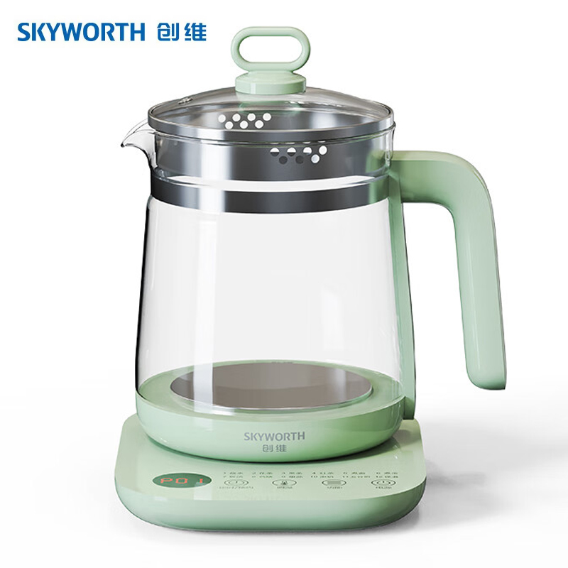 J-包邮创维养生壶净润大容量烧水壶 煮茶器智能预约煮茶壶 办公室电水壶 花茶壶S195