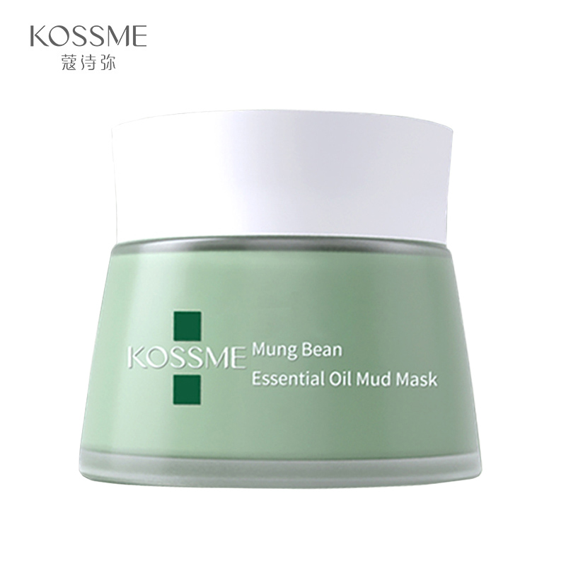 J-【热评500+】普区包邮 KOSSME蔻诗弥 绿豆精油泥浆面膜120g