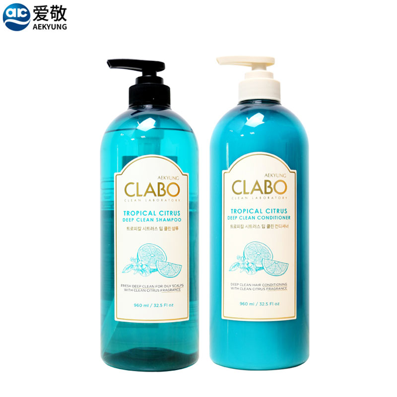 J-【热评1万+】爱敬 珂莱泊 热带甜橙香  净澈洗发水 960ml