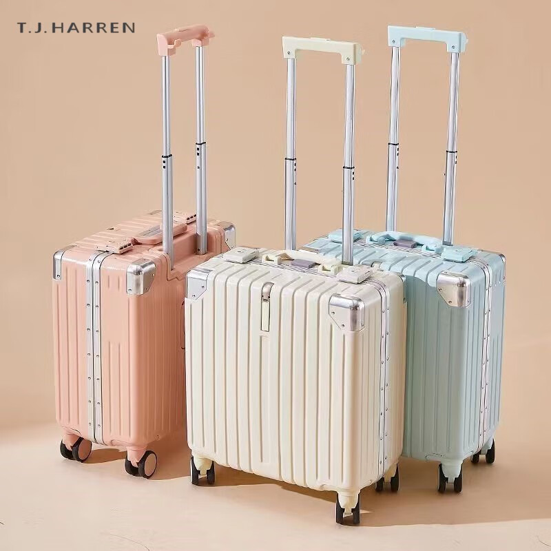 J-【T.J.HARREN】普区包邮-蒂捷海伦多功能拉杆箱18寸 多功能旅行箱 让旅途轻松起来 TJ1811