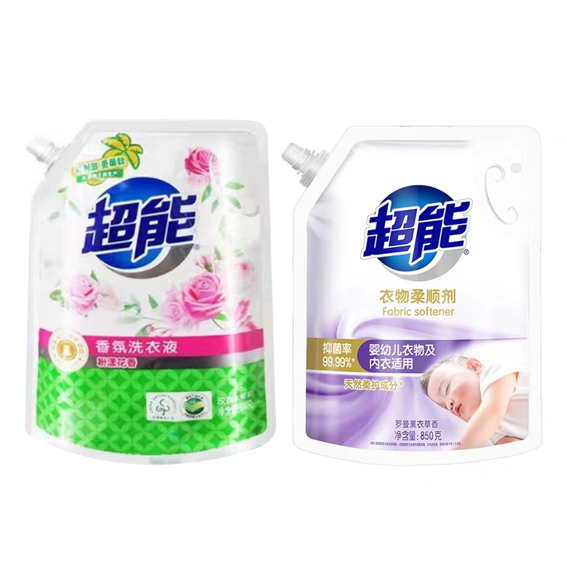 J-纳爱斯集团900g超能香氛洗衣液+850g超能柔顺剂