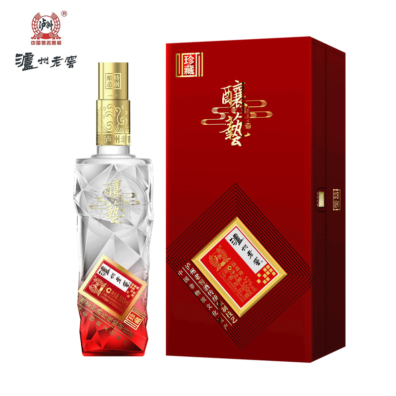 普通地区包邮-S-泸州老窖 酿艺珍藏  52度浓香型白酒 500ml/瓶  单瓶礼盒装