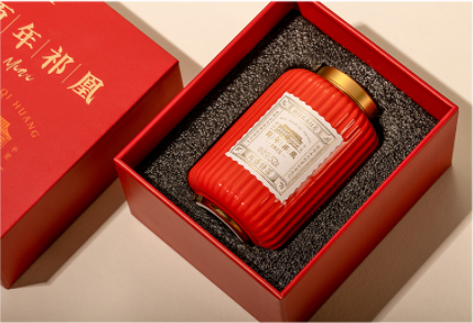 T-【红茶知名品牌祁门红茶线下门店同款】祁门红集团祁香吟品牌红茶百年祁凰【mini】茶叶52g/罐