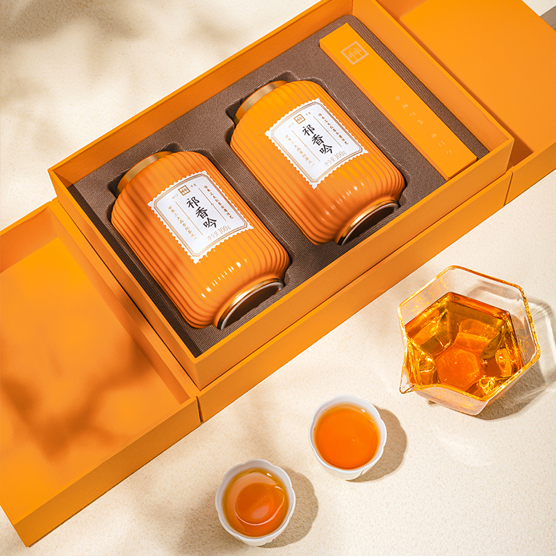 【红茶知名品牌祁门红茶线下门店同款】祁门红集团祁香吟品牌红茶祁香吟礼盒茶叶200g/盒