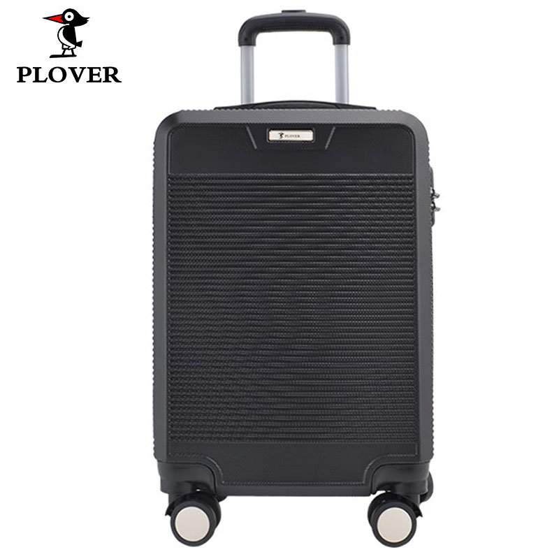 DH-J-PLOVER啄木鸟20寸拉链万向轮密码拉杆箱 登机箱旅行箱行李箱  GD2655-20A黑色