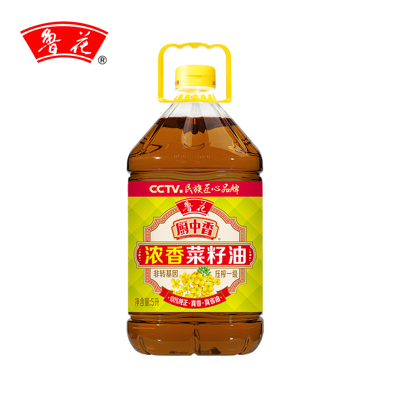《J-热评1万+》 鲁花食用油5L 普区包邮 鲁花厨中香浓香菜籽油/鲁花厨中香浓香玉米胚芽油/鲁花厨中香浓香大豆油