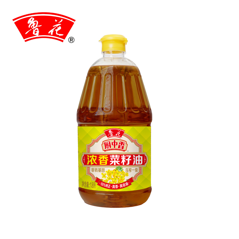 《J-热评1万+》  鲁花食用油1.8L 普区包邮 鲁花厨中香浓香菜籽油/鲁花厨中香浓香玉米胚芽油/鲁花厨中香浓香大豆油