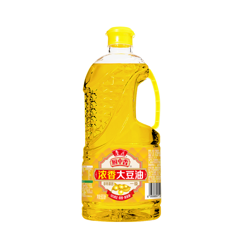 《J-热评1万+》 鲁花食用油900ml 普区包邮 鲁花厨中香浓香大豆油