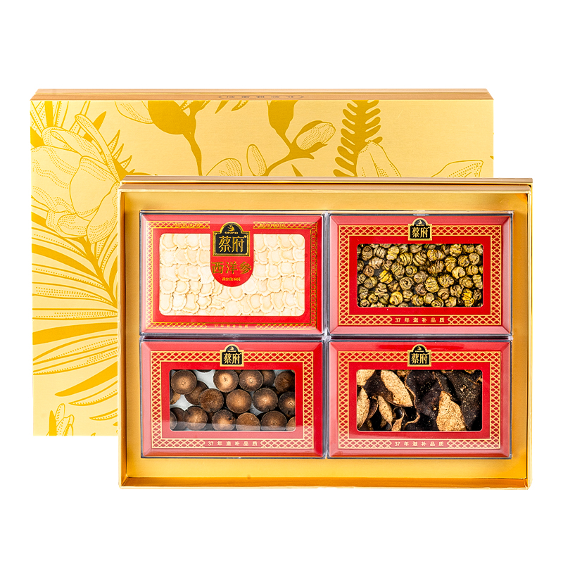 蔡府 金声玉润 210g【石斛60g+西洋参20g+化橘红80g+陈皮50g】初级农产品