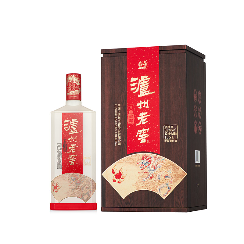 普区包邮-J-泸州老窖 头曲珍藏 泸州老窖股份出品  52度浓香型白酒 1.5L/坛 单瓶礼盒装