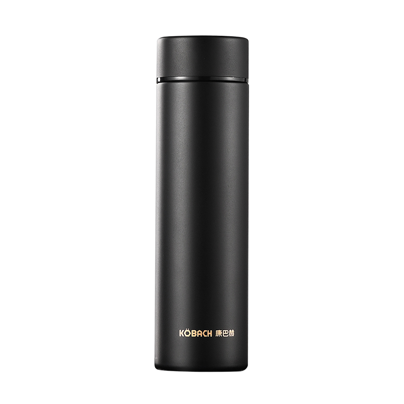 J-康巴赫商务直身304材质保温杯500ml KH-B50B05 简洁时尚设计大容量外出会议水杯水壶