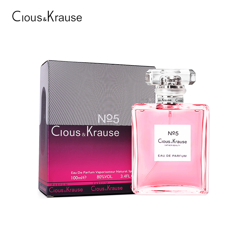 DH-J-全国包邮 Clous Krause热销款女士持久花香型No.5号香水CKX19S002A 礼盒装 100ml 包装升级，预计3月中旬上架