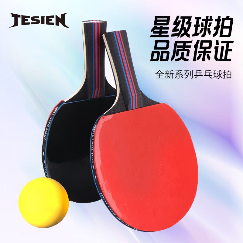 J-特斯恩TESIEN乒乓球拍室内六星狂飙系列TSN-P01 户外运动健身