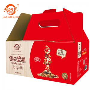 J-天生好果每日坚果B600款 普区包邮 混合坚果仁独立小包装核桃腰果仁