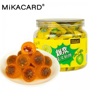 J-觅卡MiKACARD陈皮软糖180克 普区包邮 爆浆陈皮软糖办公室网红休闲零食