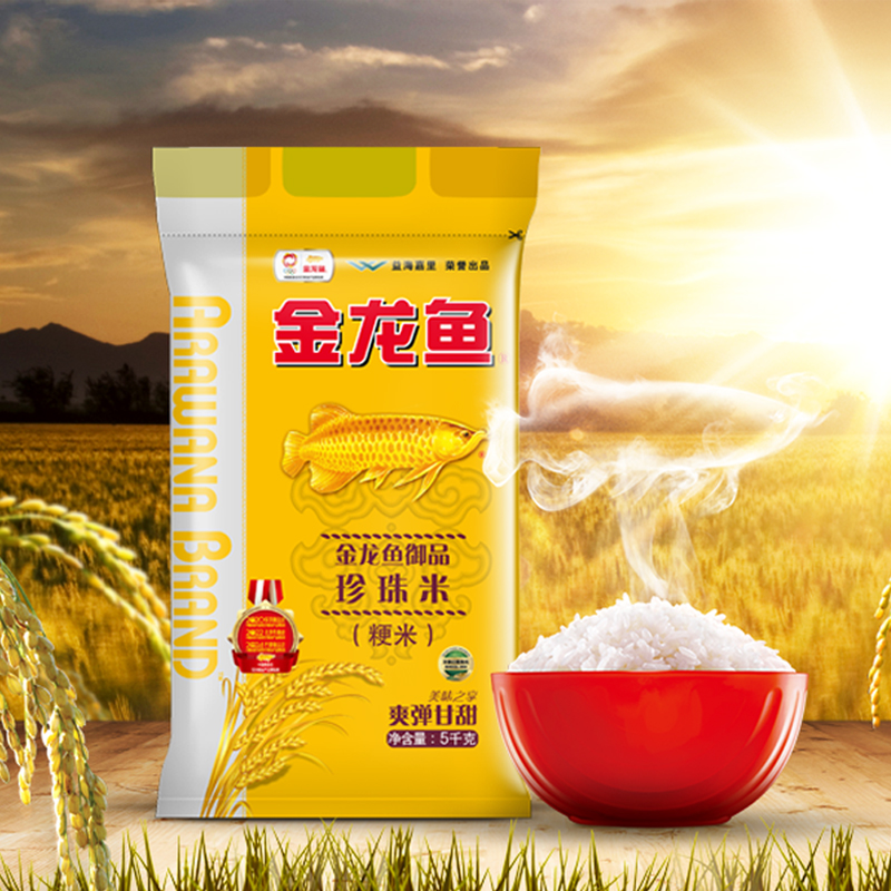 J-金龙鱼大米御品珍珠米5KG