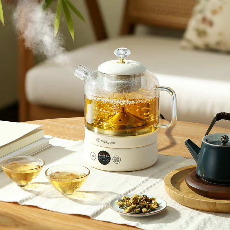 J-普区包邮 西屋液体加热器养生壶 花茶壶 煮茶器 送父母送朋友 节日礼物 WEK09L27