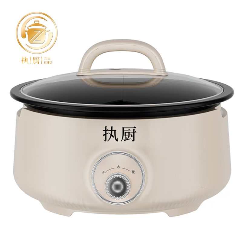 DH-J-执厨新款5L分体式火锅BH-FT32135A 分体可拆卸火锅米饭煲汤多功能锅