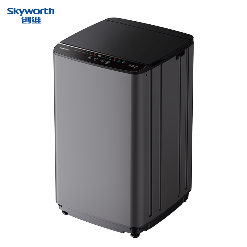 DH-【免费安装】J-创维Skyworth 10KG大容量波轮洗衣机钛金灰 一级能效节能低噪可智能预约 一键智洗GT10X55钛金灰（电梯送货上楼）【春节假期物流1月30日-2月23日不发货，快递2月10日-2月23日不发货】