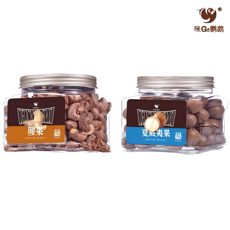 咪GO鹦鹉盐焗腰果230g+夏威夷果270g