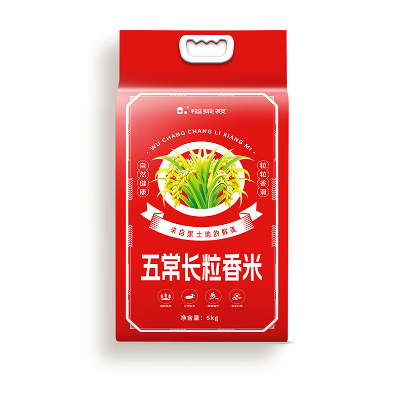 J-【热评2000+】普区包邮 稻梁菽五常长粒香大米袋装 5kg